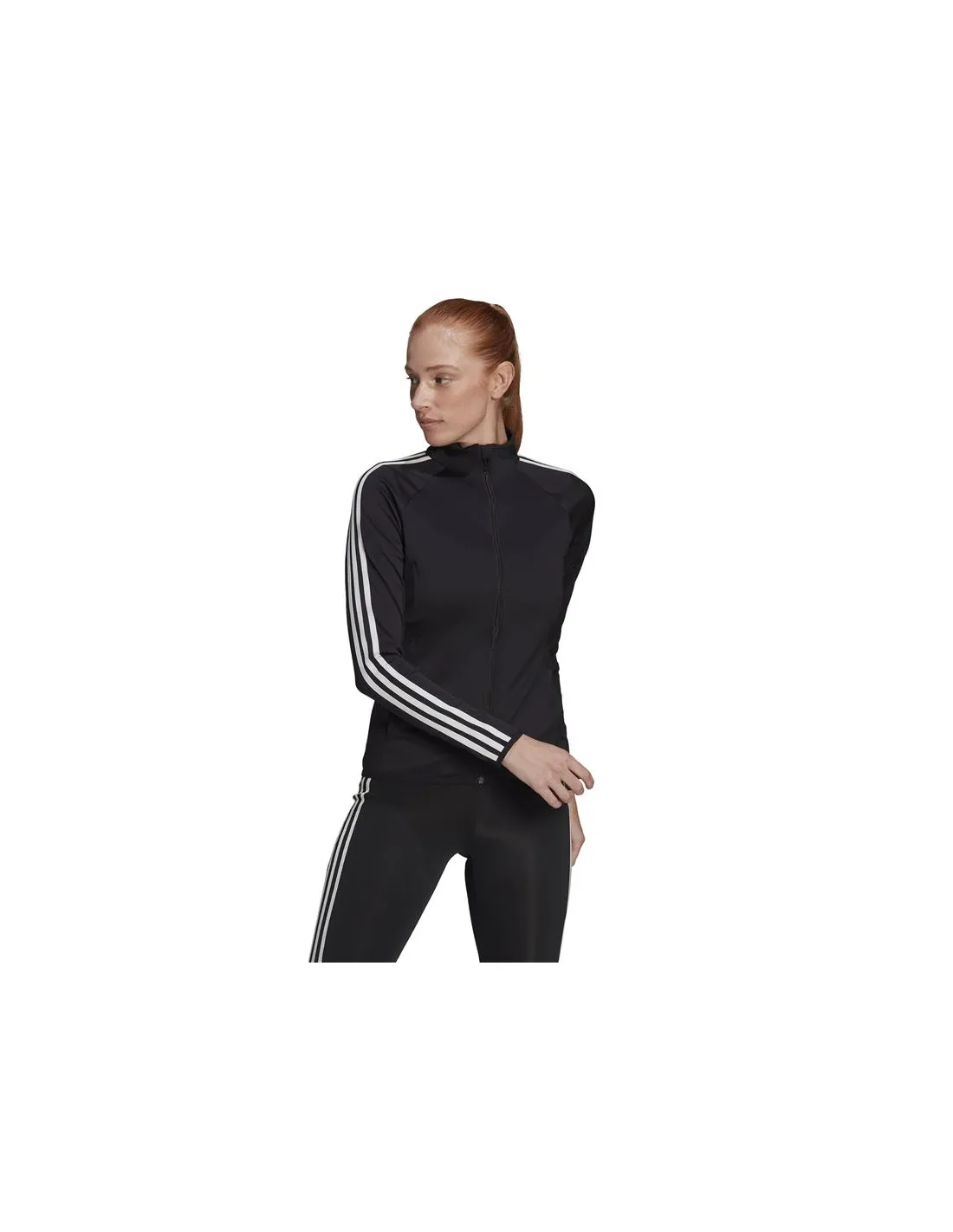 Chaqueta de training adidas AEROREADY D2M 3 bandas W Black