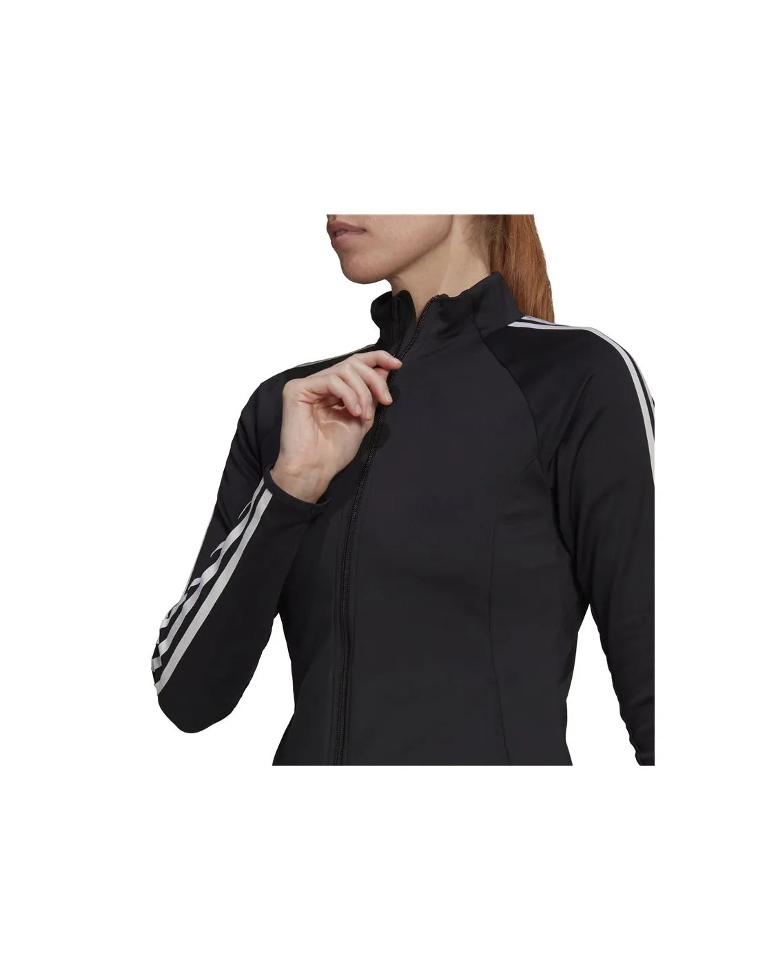 Chaqueta de training adidas AEROREADY D2M 3 bandas W Black