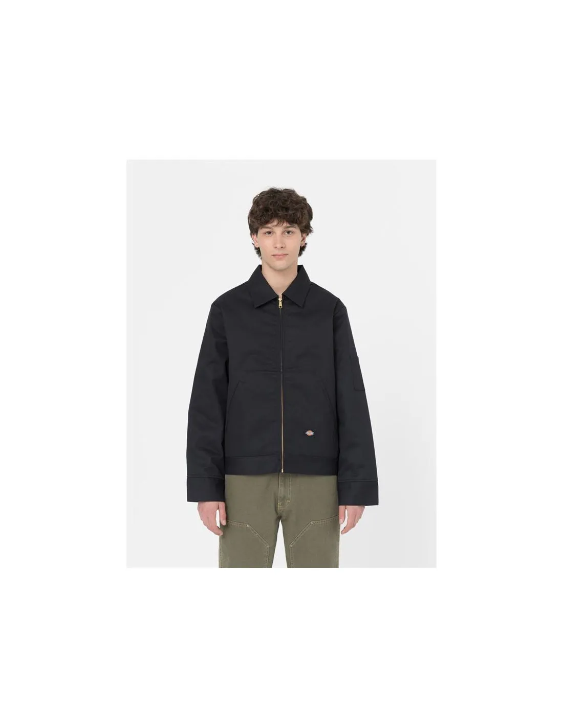 Chaqueta Dickies Lined Eisenhower Rec Black Hombre