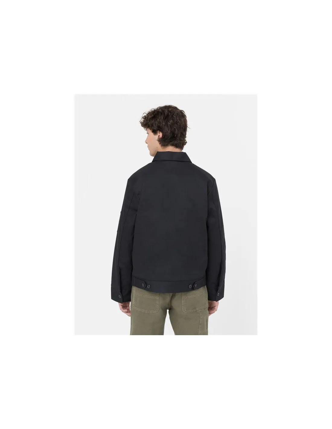Chaqueta Dickies Lined Eisenhower Rec Black Hombre