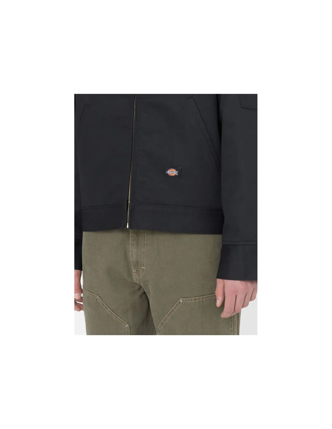 Chaqueta Dickies Lined Eisenhower Rec Black Hombre