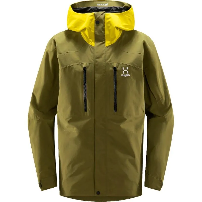 Chaqueta HAGLÖFS Elation GTX (verde oliva/aurora) hombre