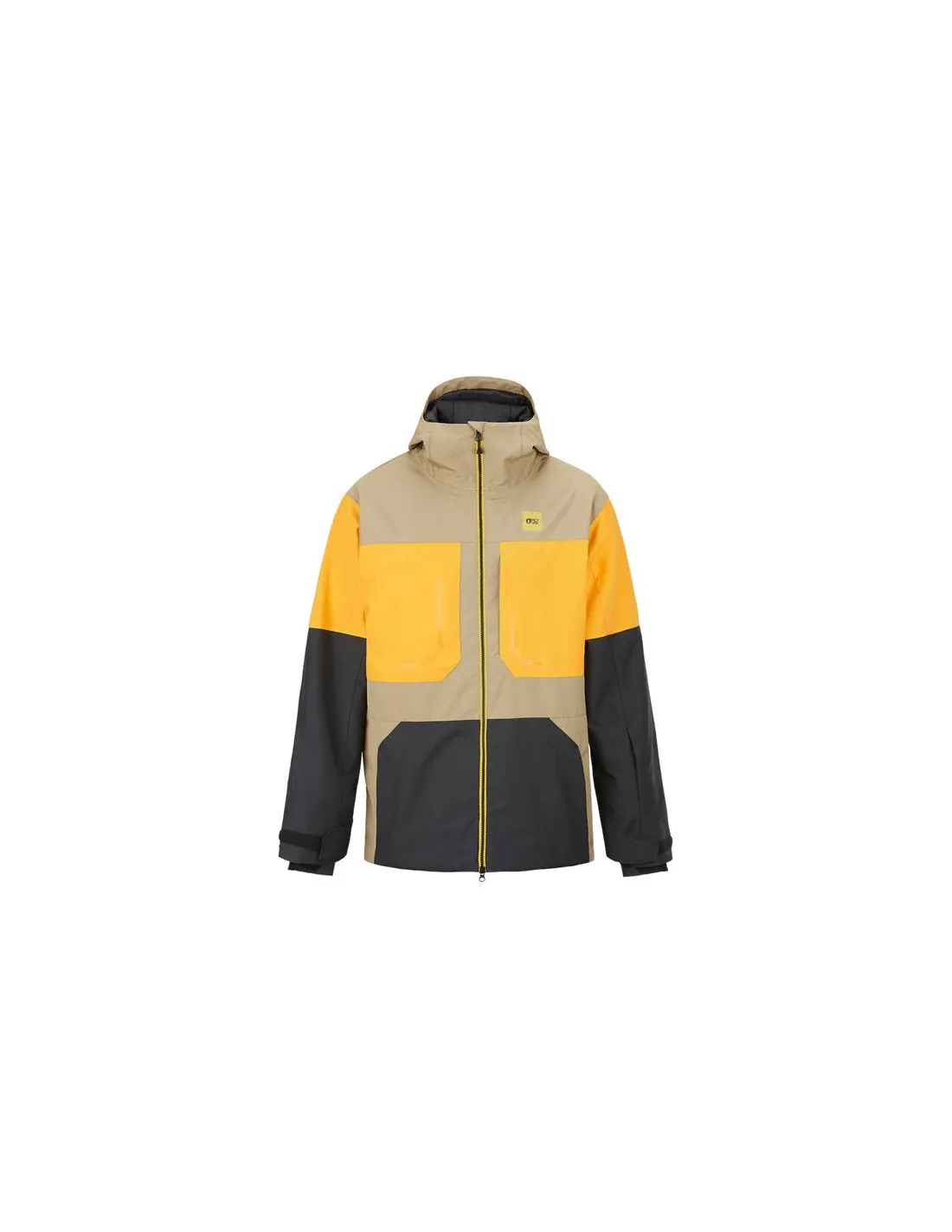 Chaqueta marrón de snowboard Picture Elfyn Hombre
