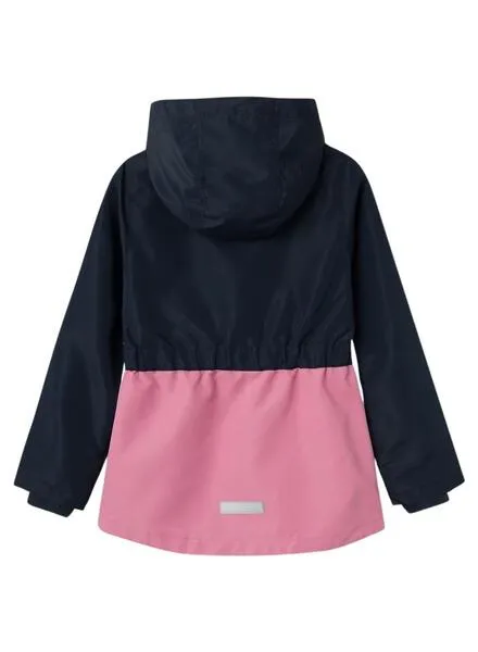 Chaqueta Name It Maxi Blocks Rosa Para Niña