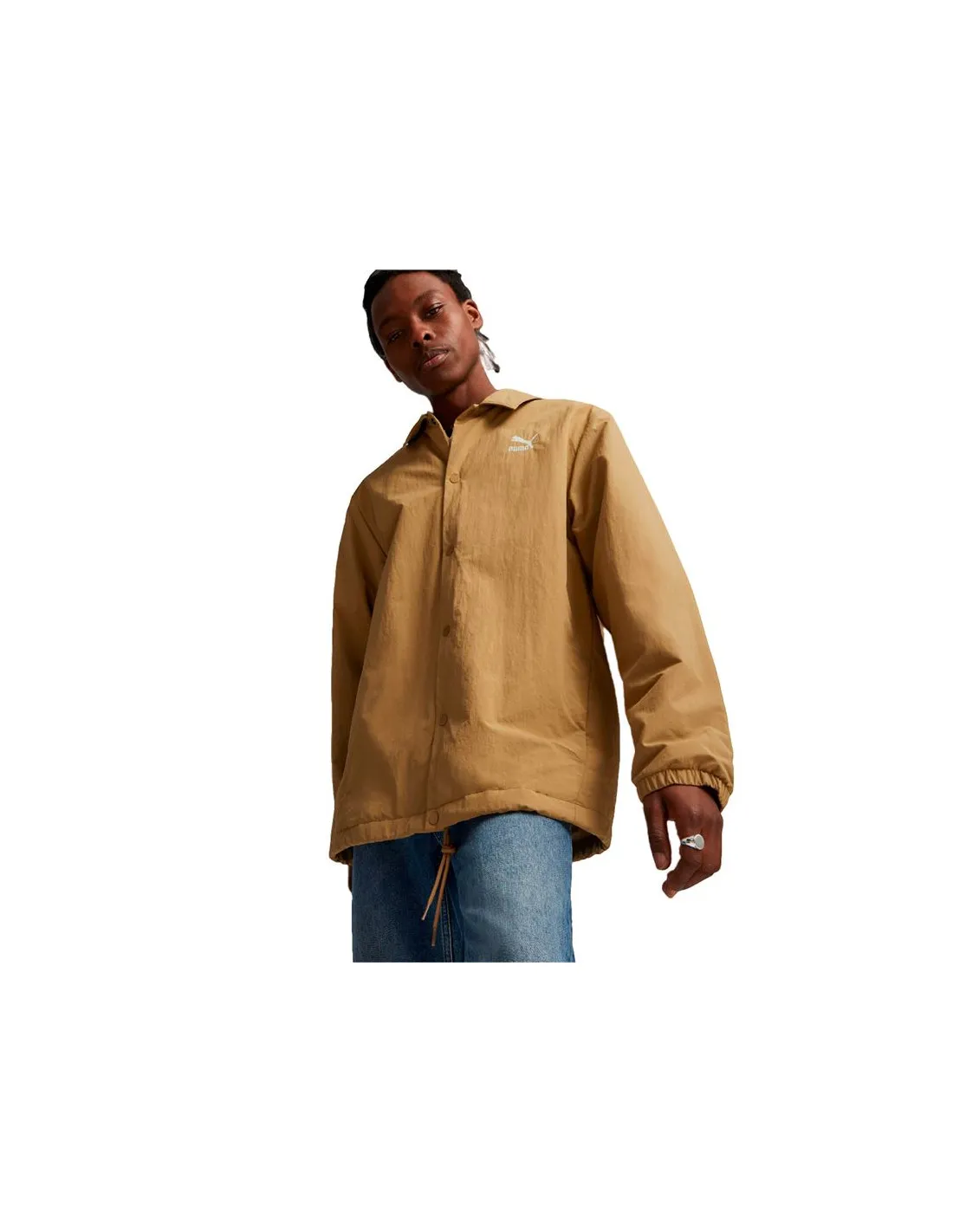 Chaqueta Puma Classics Coach Hombre Marrón