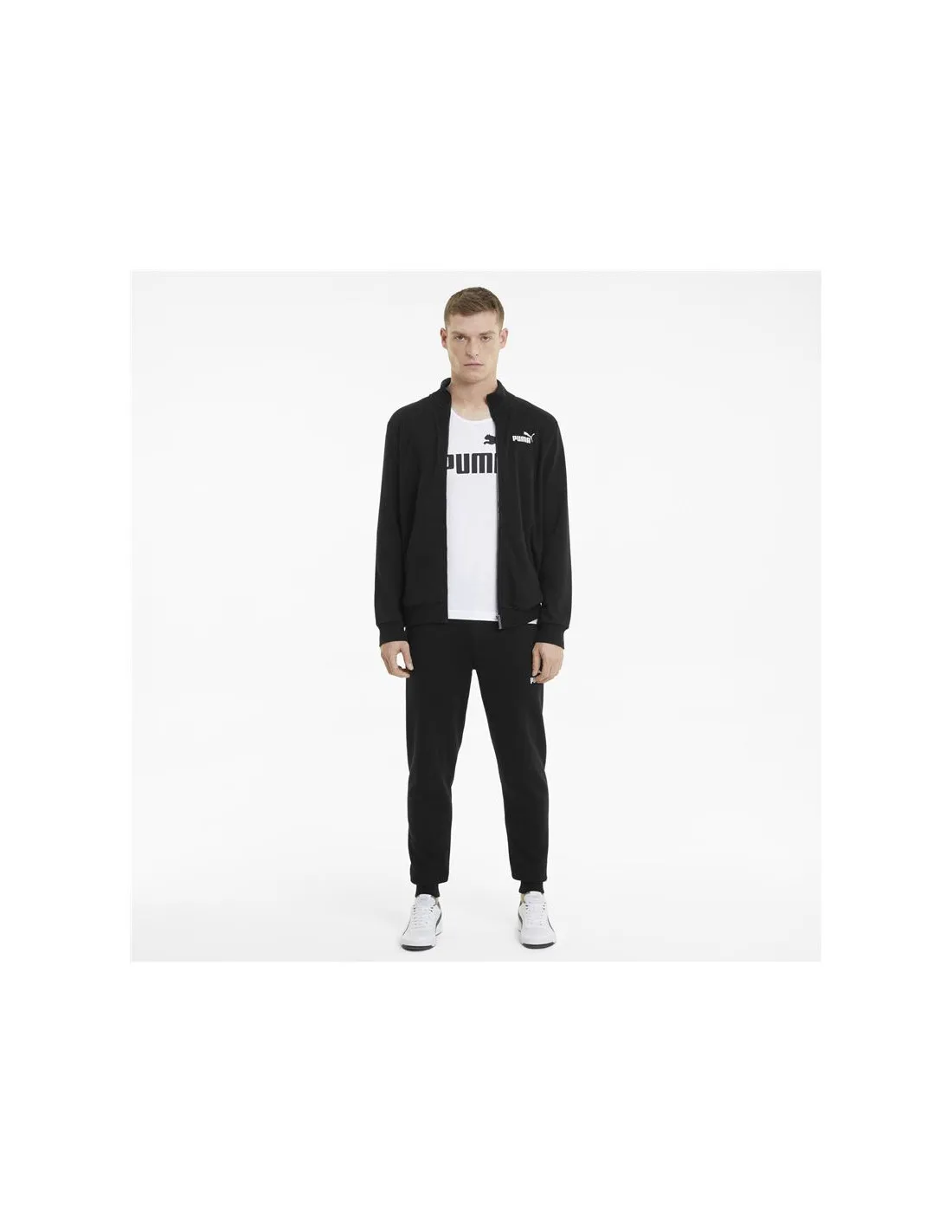 Chaqueta Puma Essentials Track Hombre Negro
