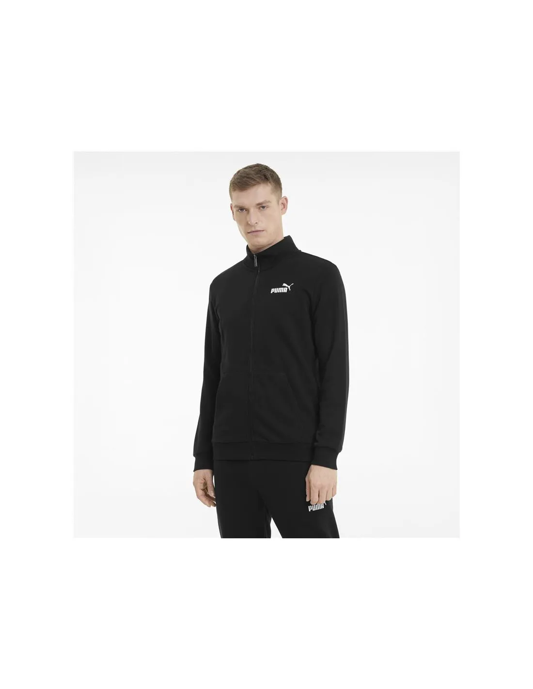 Chaqueta Puma Essentials Track Hombre Negro