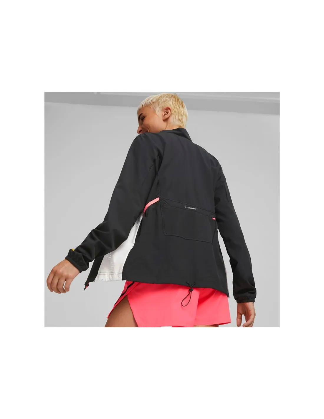 Chaqueta Puma Run Ultraweave Mujer Bk