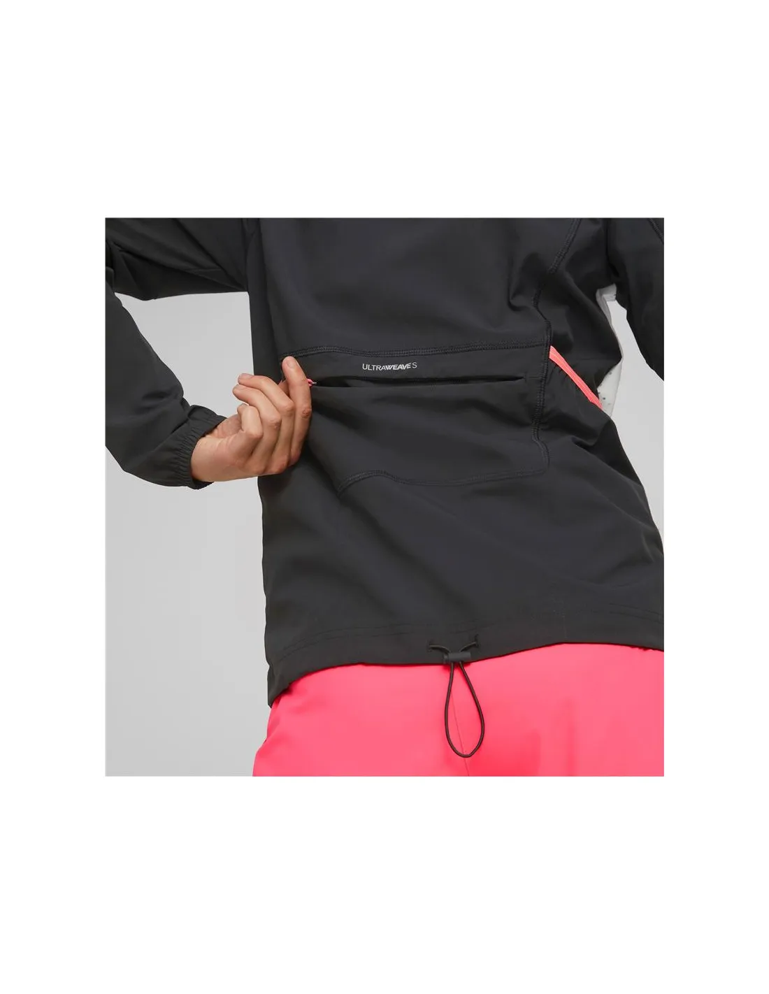 Chaqueta Puma Run Ultraweave Mujer Bk