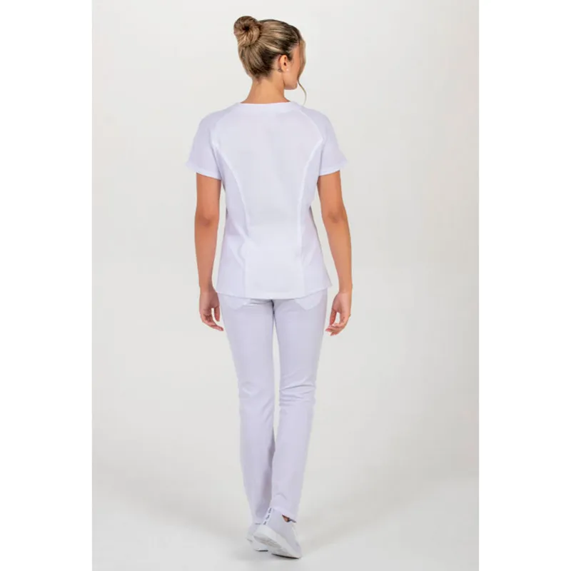 CHAQUETA SANITARIA MUJER VIVO BLANCO  DYNEKE