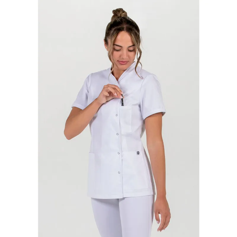 CHAQUETA SANITARIA MUJER VIVO BLANCO  DYNEKE