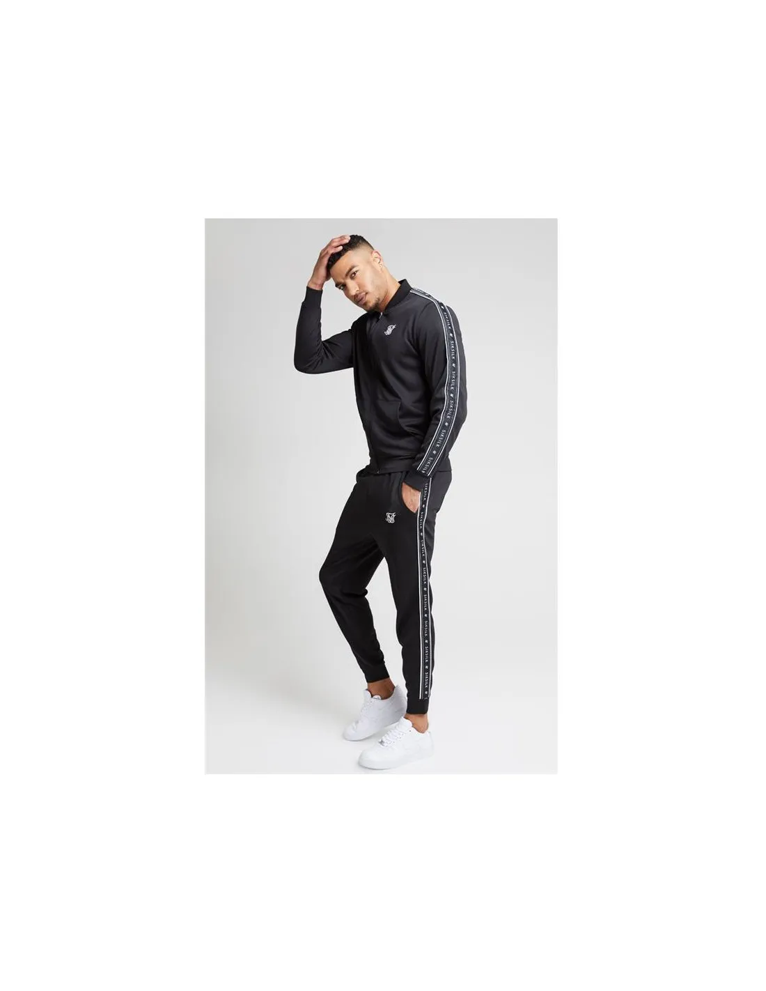 Chaqueta Siksilk Panel Tape Hombre