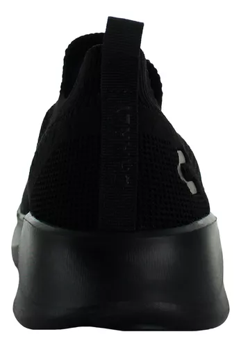 Charly Tenis Deportivo Slip On Ligero Negro Hombre 82069