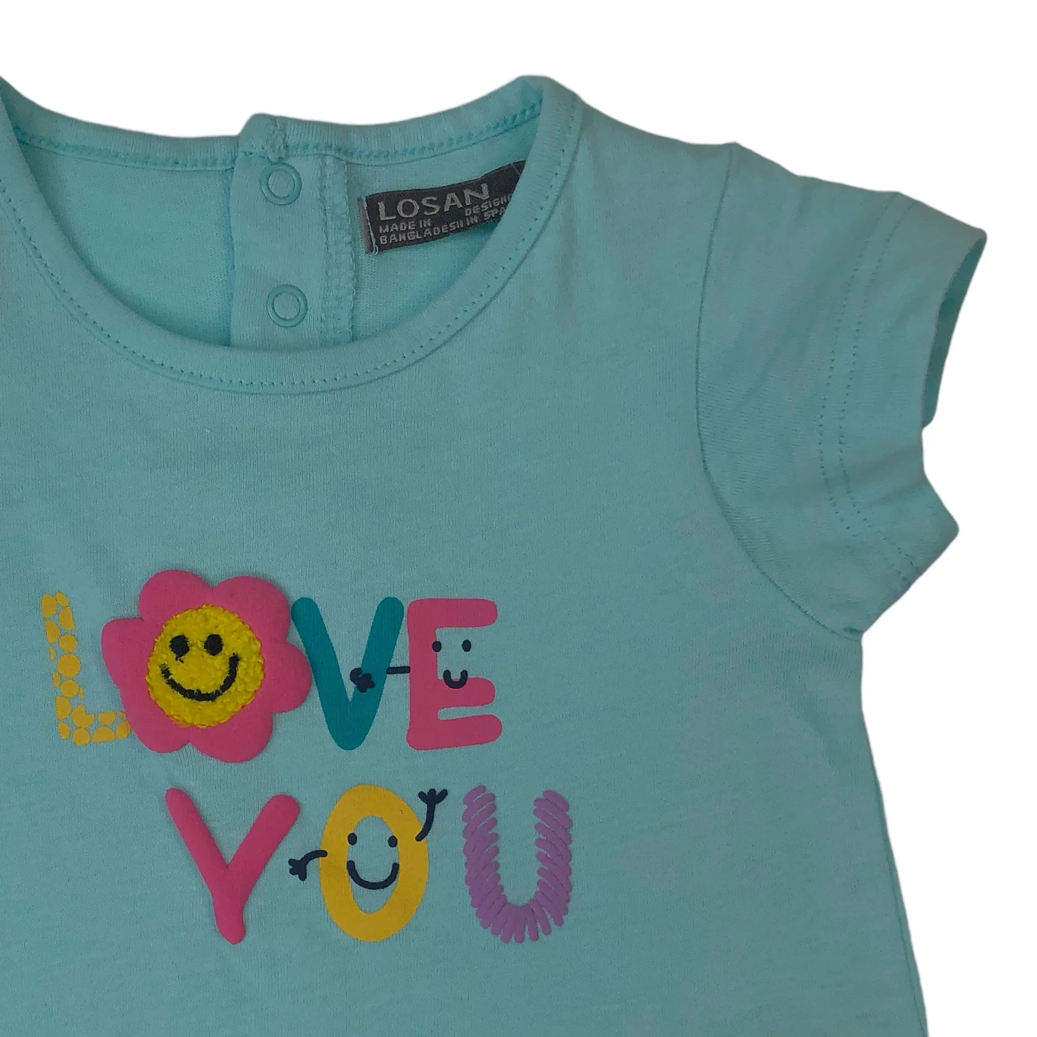 Conjunto de camiseta manga corta 