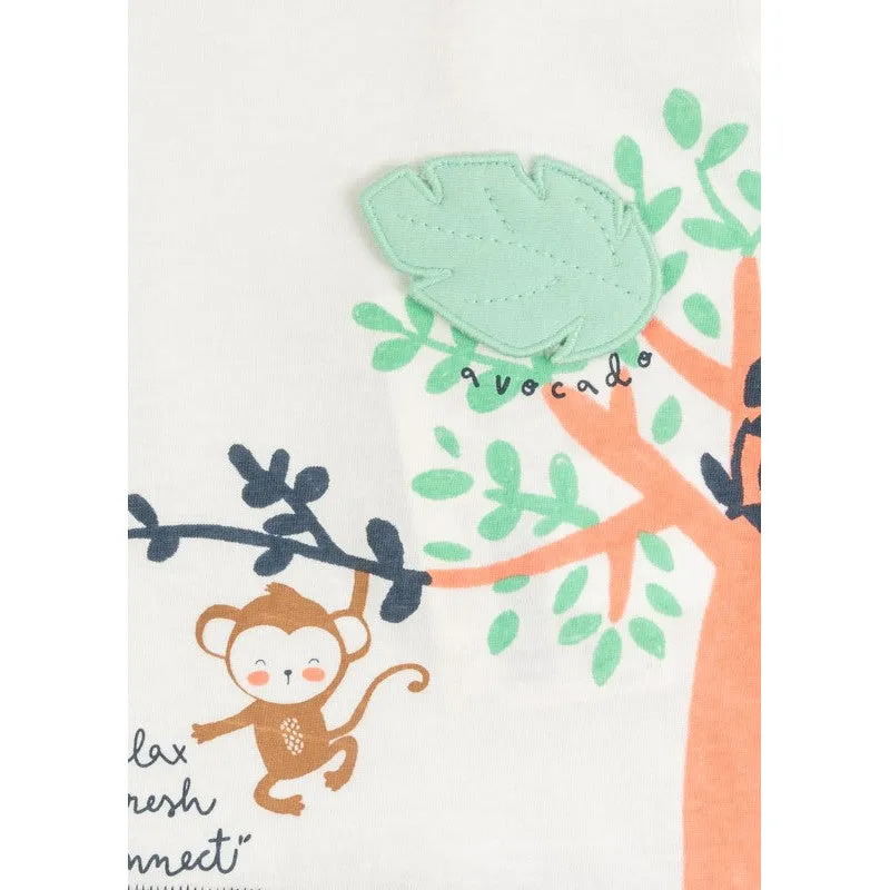 Conjunto de camiseta manga corta y bermuda para bebé niño Losan
