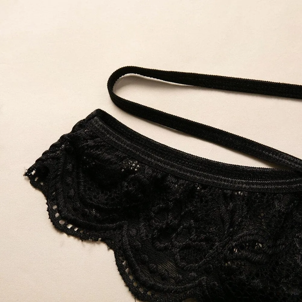 Conjunto de lencería de velúr Sheffield