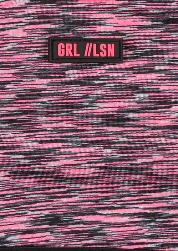 Conjunto deportivo top y legging rosa para niña Losan