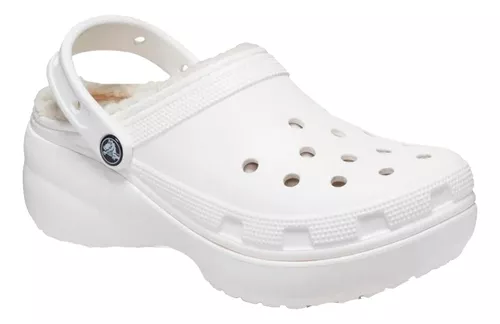 Crocs Classic Platform Lined Clog White 207938c100 Empo2000