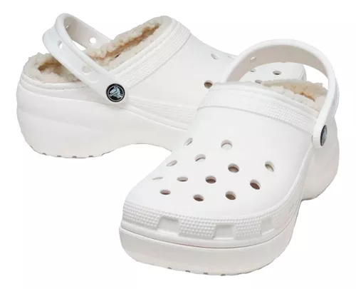 Crocs Classic Platform Lined Clog White 207938c100 Empo2000