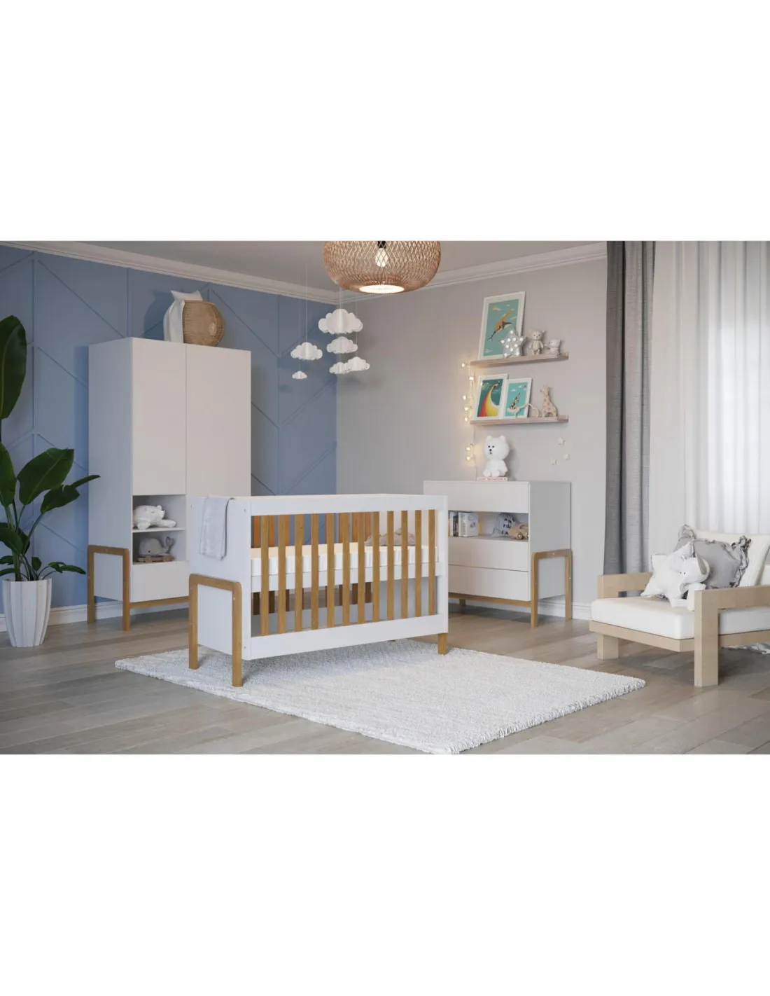 Cuna Victor de Kocot Kids de 60 por 120 cm