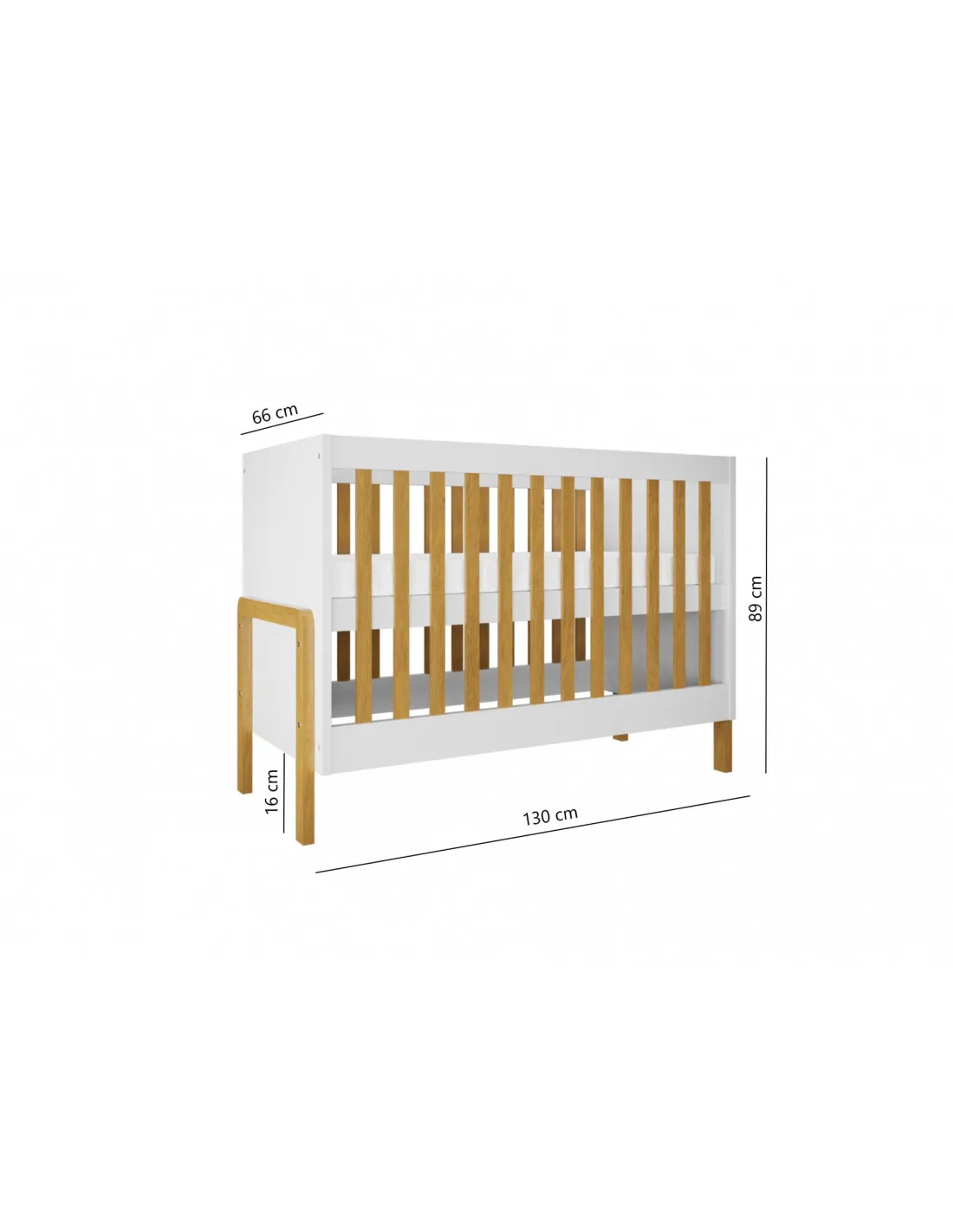 Cuna Victor de Kocot Kids de 60 por 120 cm