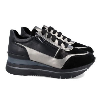 Deportiva mujer Walk and Fly 50007negro