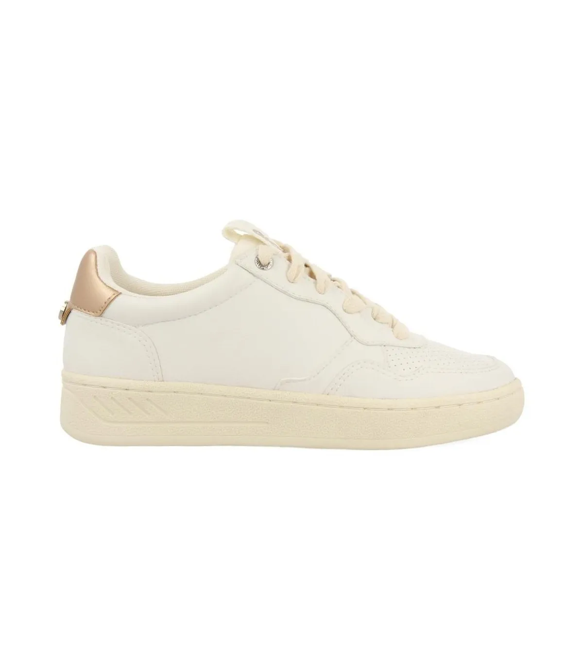 Deportivas en blanco de mujer