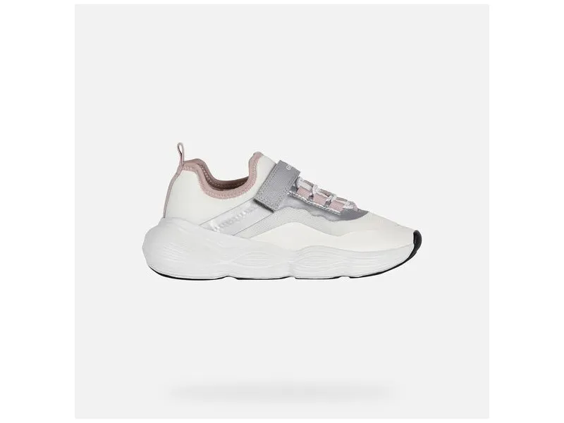 DEPORTIVO BUBBLEX J15CNA GEOX EN COLOR BLANCOROSA