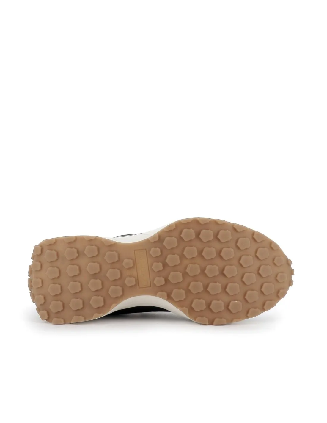 Deportivo cuña cremallera cordones piel negro relieve mujer CARMELA