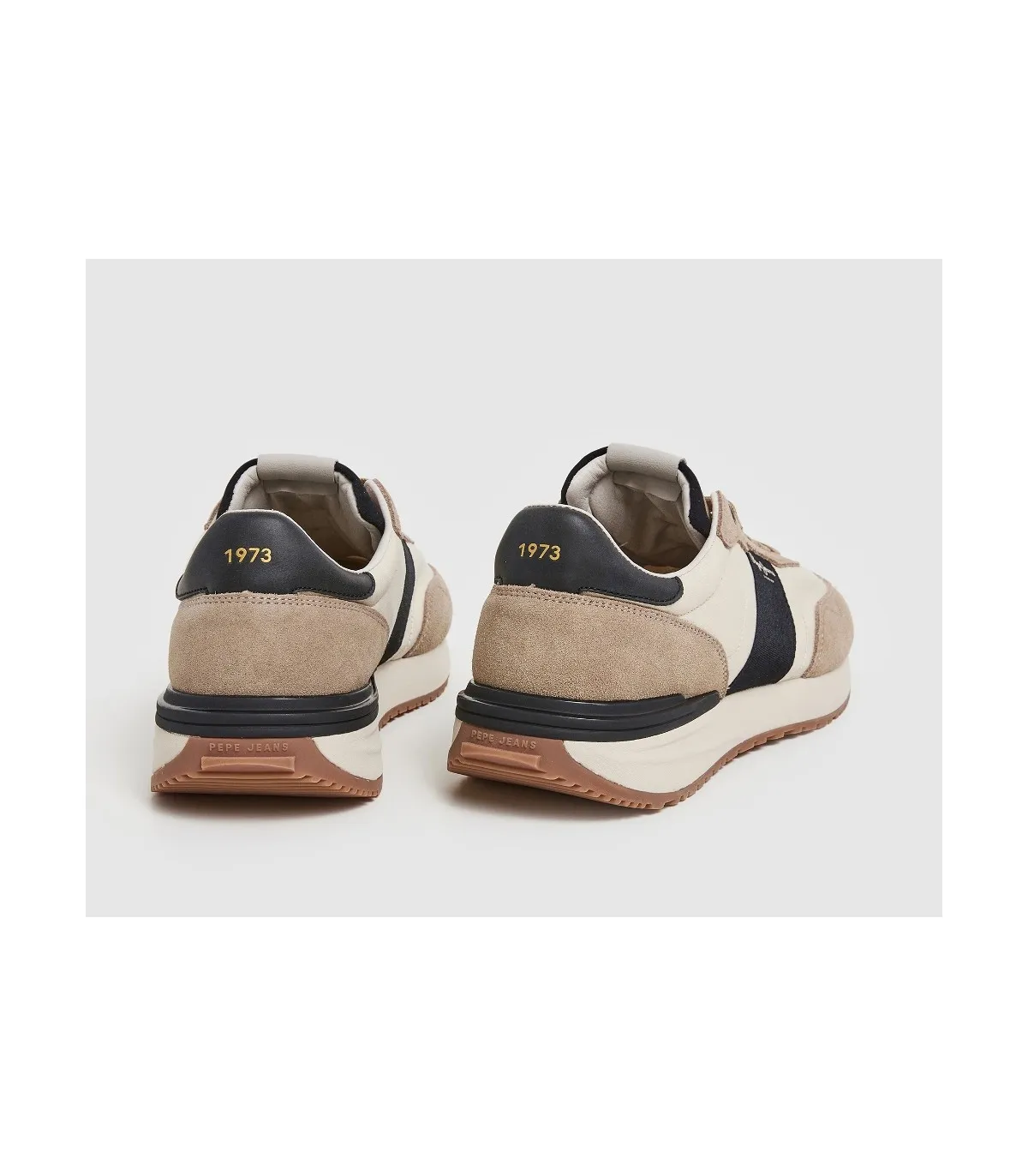Deportivo hombre taupe Pepe Jeans cierre cordones