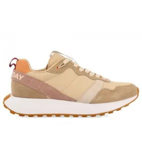 Deportivos beige para señora