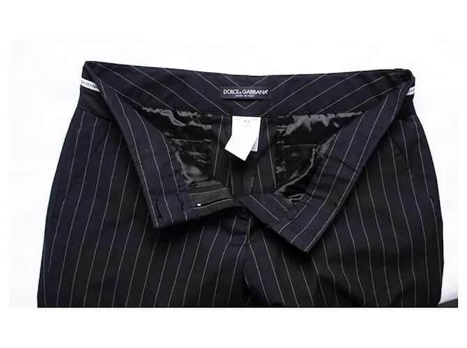 DOLCE & GABBANA, Pantalón raya diplomática Gris 