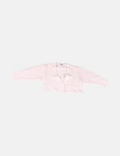 DOMBI Chaqueta de unto rosa palo