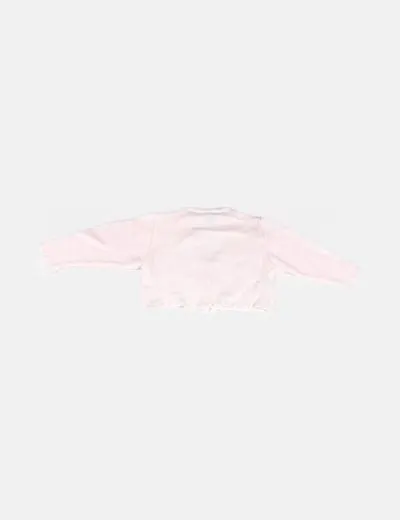 DOMBI Chaqueta de unto rosa palo