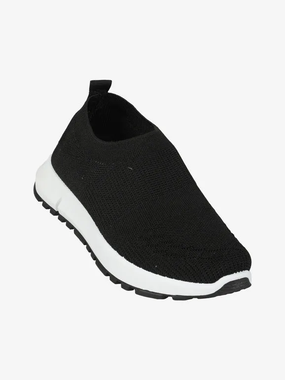 Econfort Zapatillas sin cordones de punto para mujer