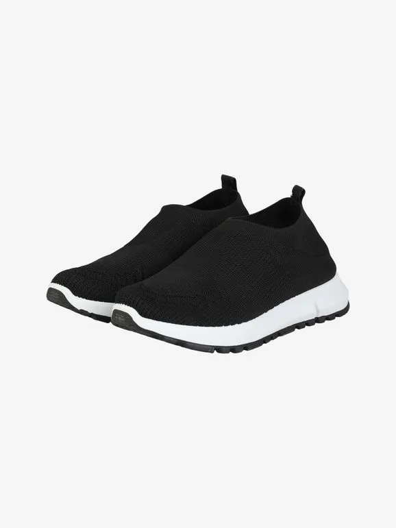 Econfort Zapatillas sin cordones de punto para mujer