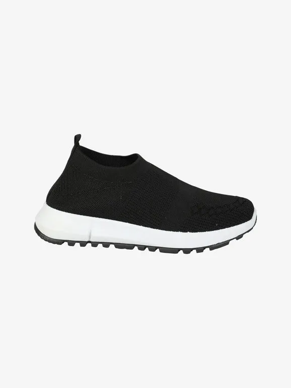 Econfort Zapatillas sin cordones de punto para mujer