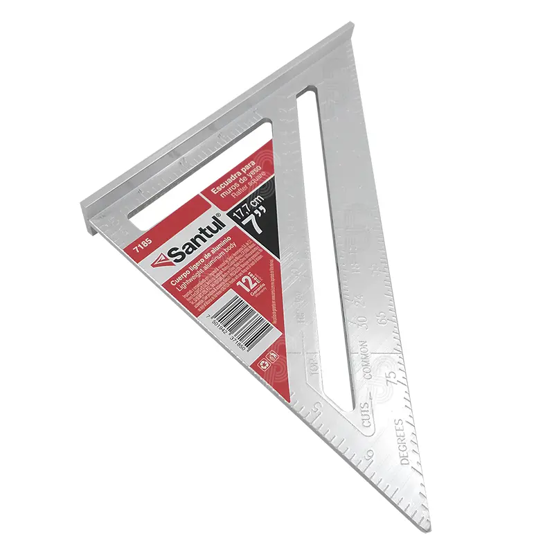 Escuadra para Muros de Yeso Santul 7185 Aluminio 7 Pulg