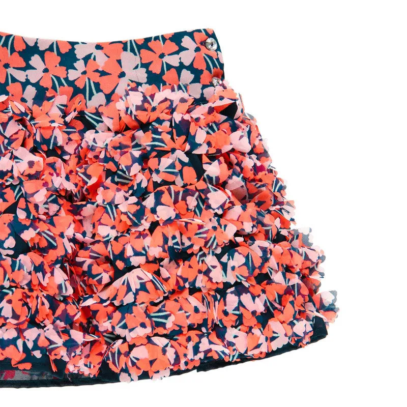 Falda con estampado floral para niña BOBOLI