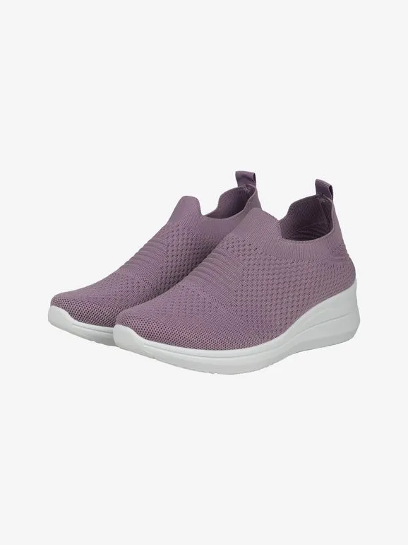 FASHION ZAPATILLAS SLIPON DE MUJER CON CUñA.