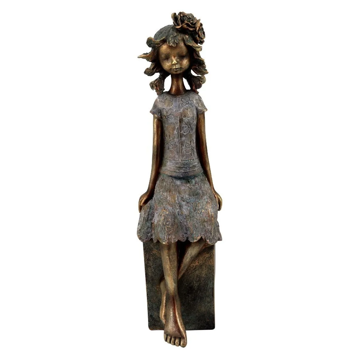 Figura Niña Sentada