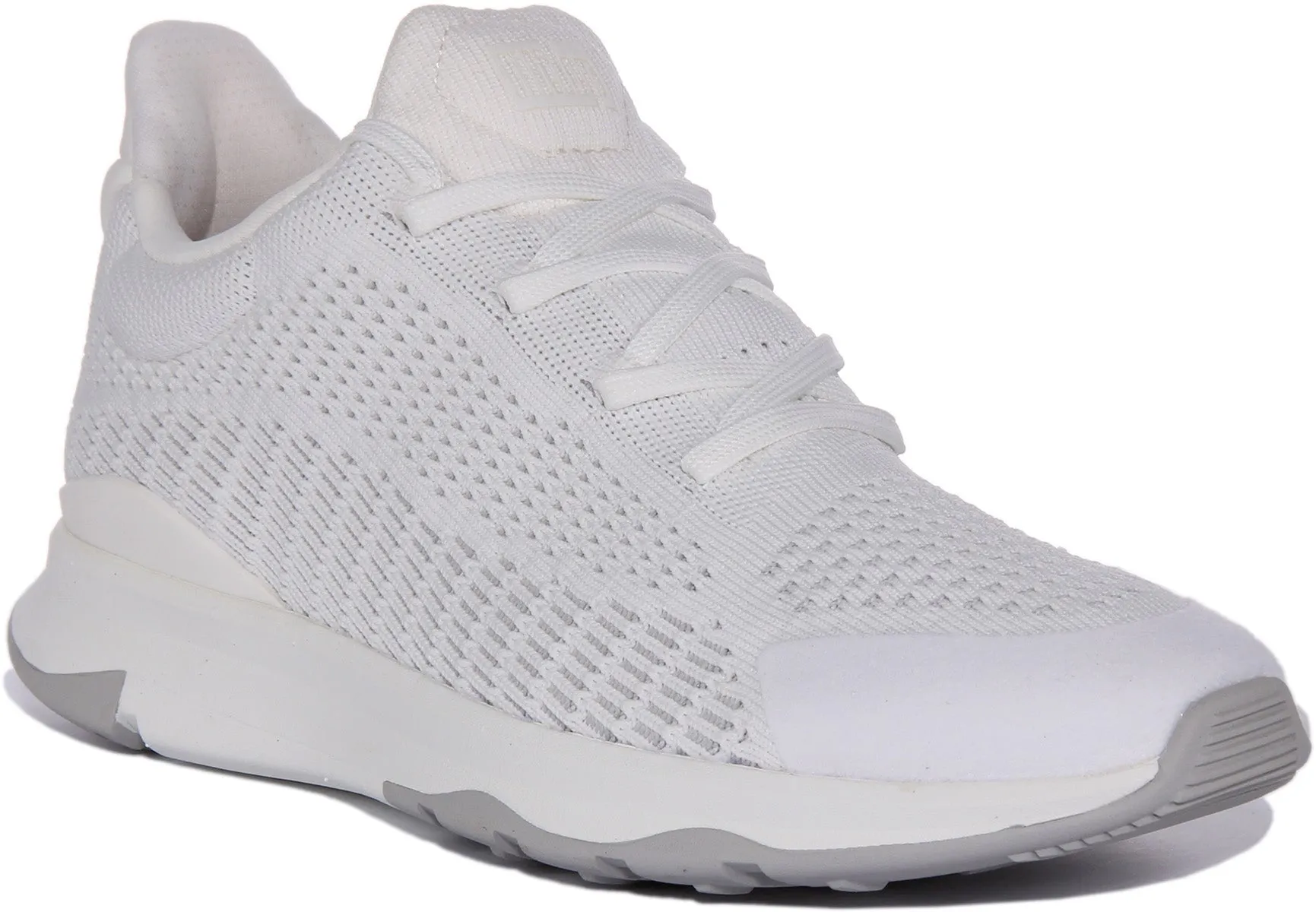 FitFlop Vitamin FFX Zapatillas de punto elástico con cordones para mujer en gris