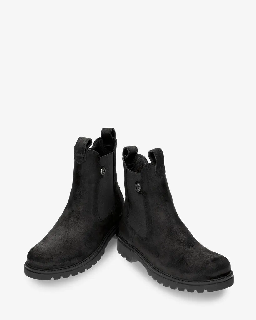 Francesca B9 Botas de piel con forro interior de piel.
