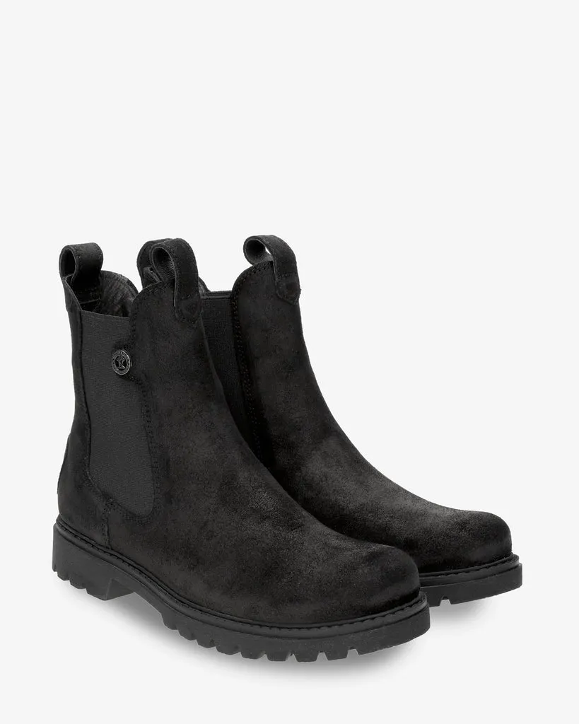 Francesca B9 Botas de piel con forro interior de piel.