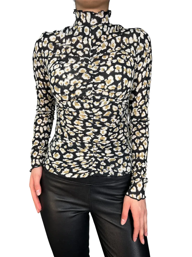 FREE PEOPLE Polera Beatle Estampada