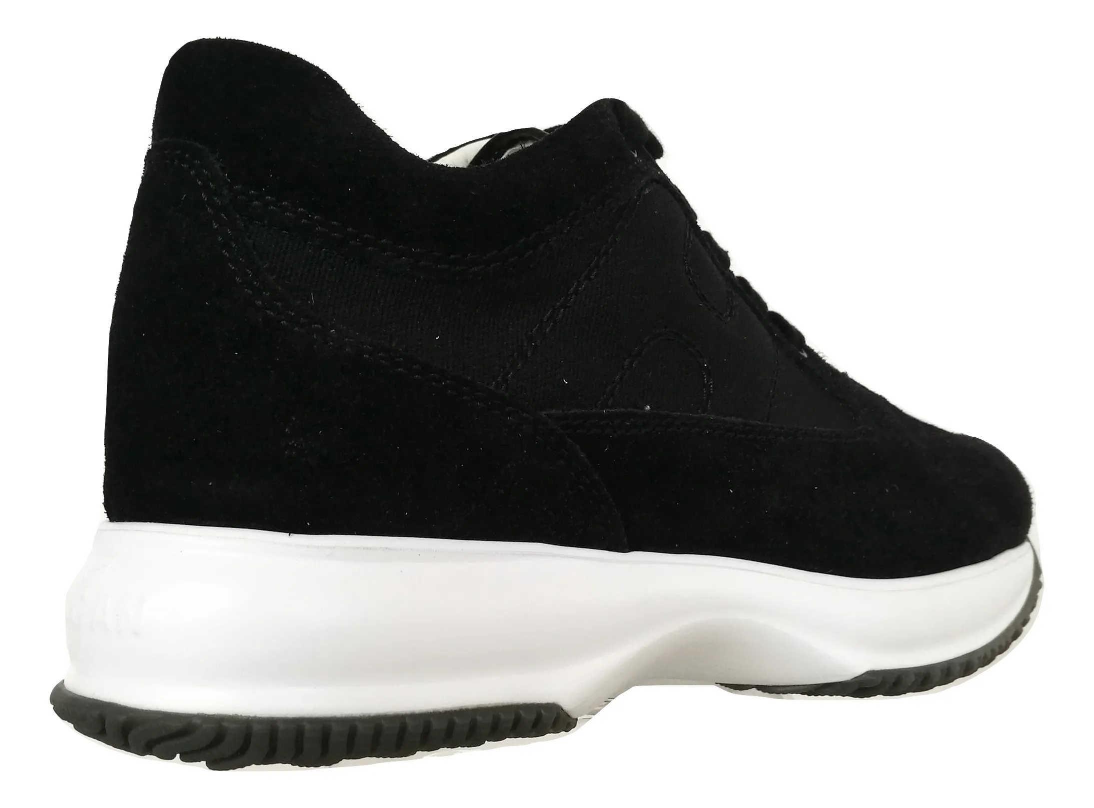 Hogan zapatos hombre sneaker interactivo cordones HXM00N00E108O6B999 negro