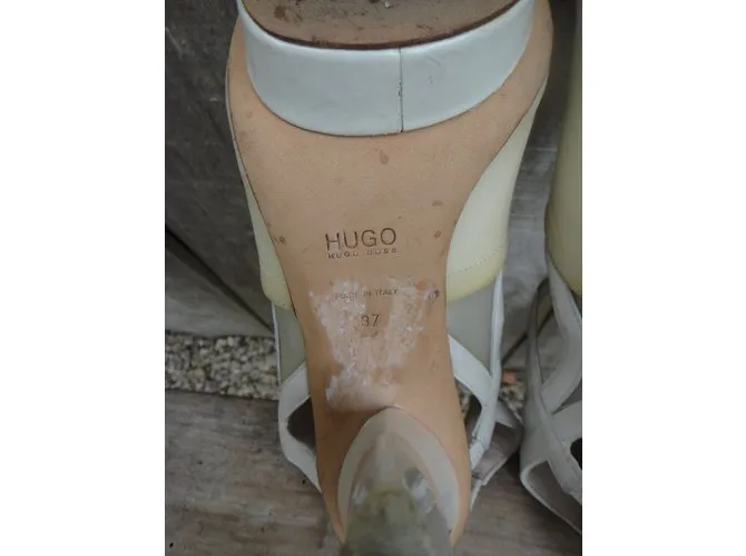 Hugo Boss Tacones Blanco 