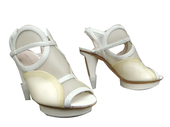 Hugo Boss Tacones Blanco 