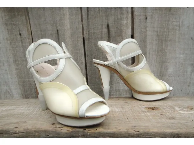 Hugo Boss Tacones Blanco 
