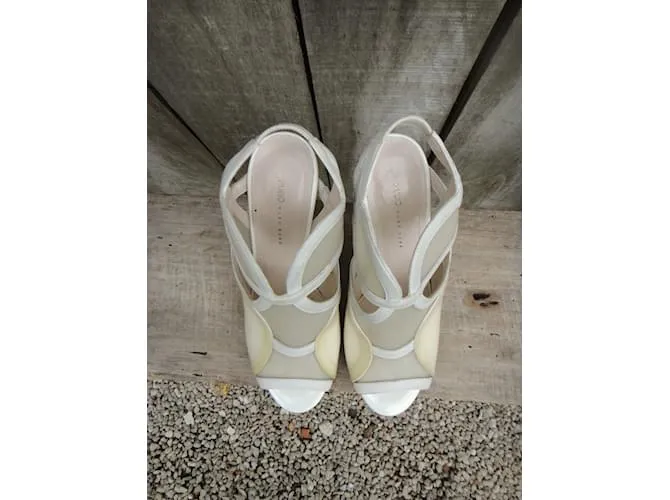 Hugo Boss Tacones Blanco 